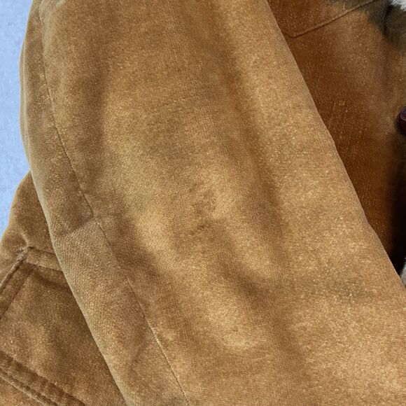 Andhurst VTG 70s Corduroy Sherpa Coat Sz 38 Penny Lane Hippie Boho Rancher - Picture 7 of 13